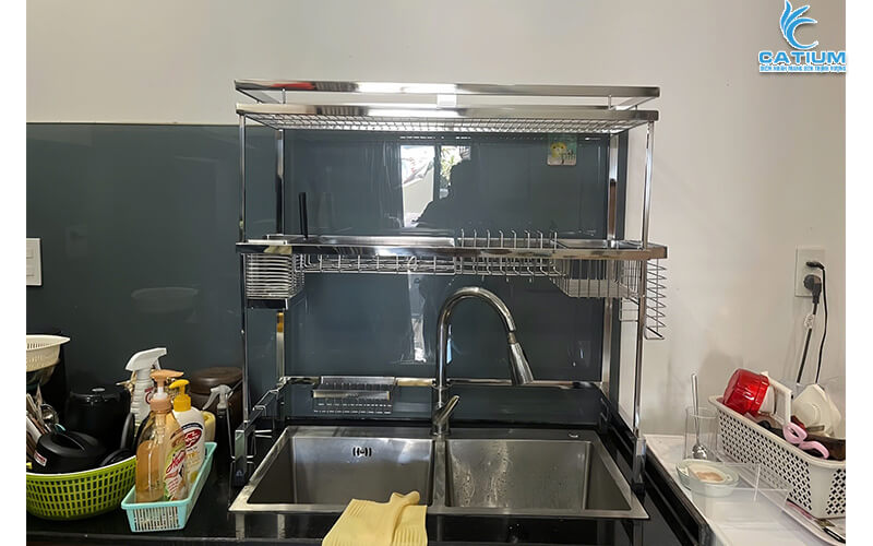 Kệ inox nhà bếp