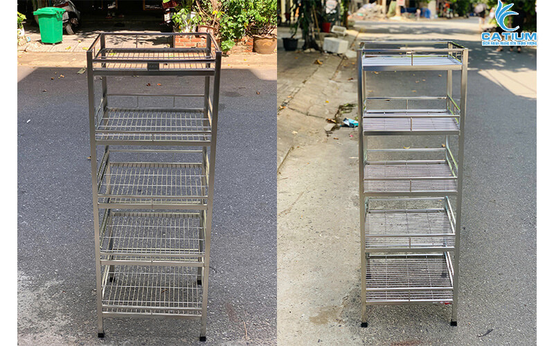Tủ kệ bếp inox