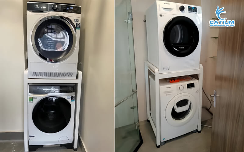 Giá để máy giặt máy sấy