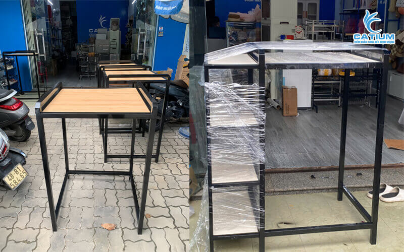 Giá để máy giặt sấy