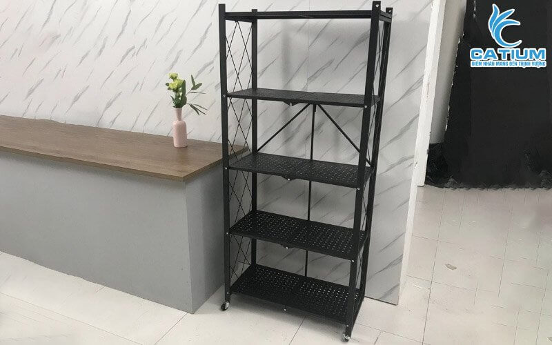 Hình ảnh kệ gấp gọn 5 tầng