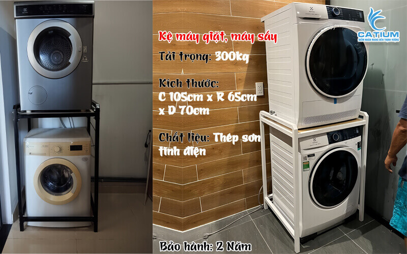 Kệ 2 tầng để máy giặt