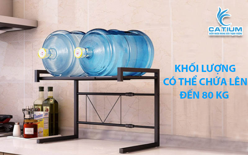 Kệ để lò vi sóng 2 tầng tải trọng 80kg