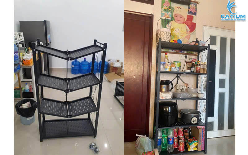 Kệ gấp gọn tiện lợi