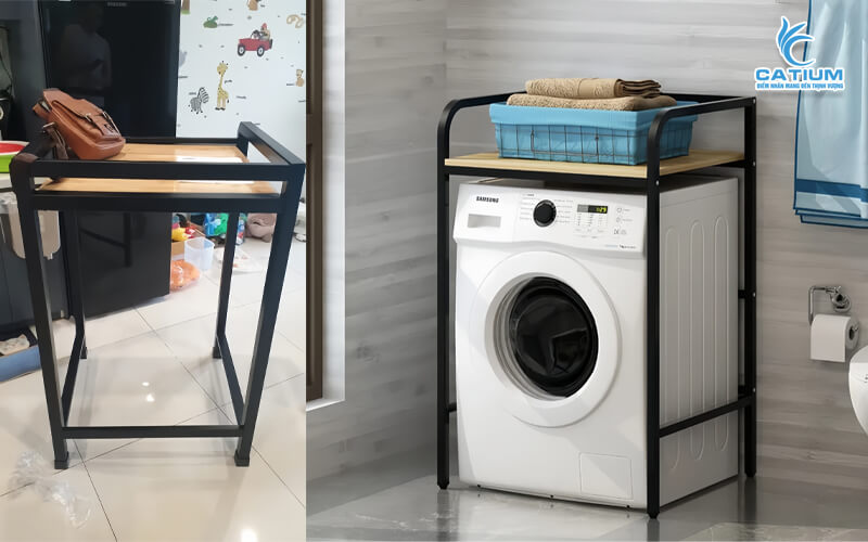 Kệ máy giặt 2 tầng