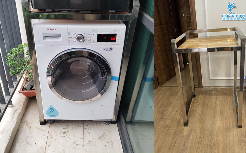 Kệ máy giặt inox 304