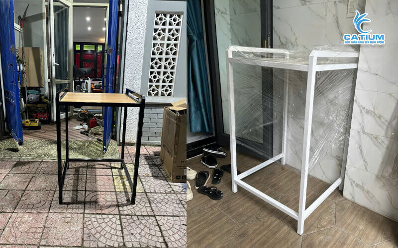 Kệ máy giặt máy sấy 2 tầng