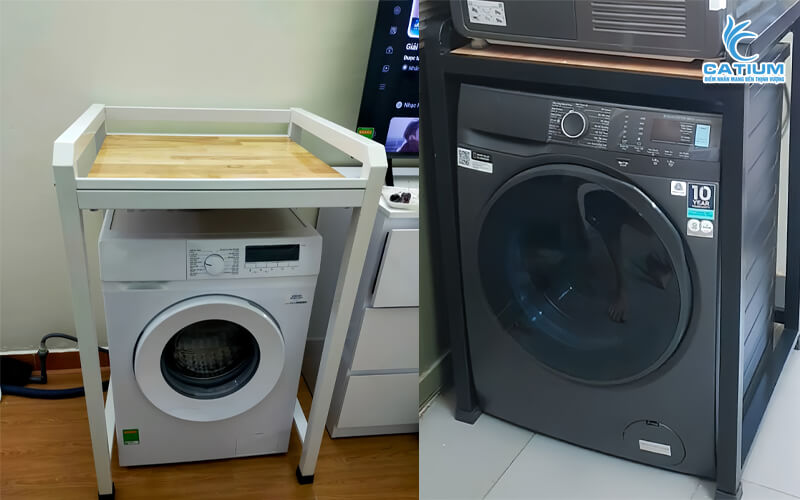 Kệ máy giặt sấy