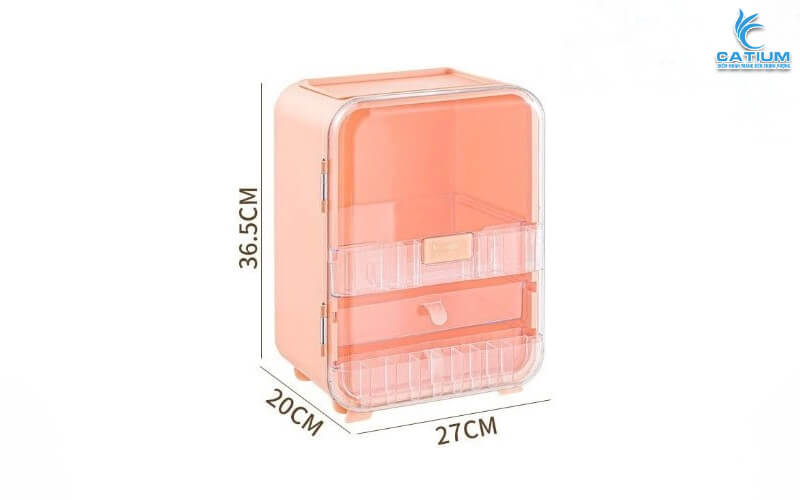 Kích thước tủ đựng mỹ phẩm để bàn