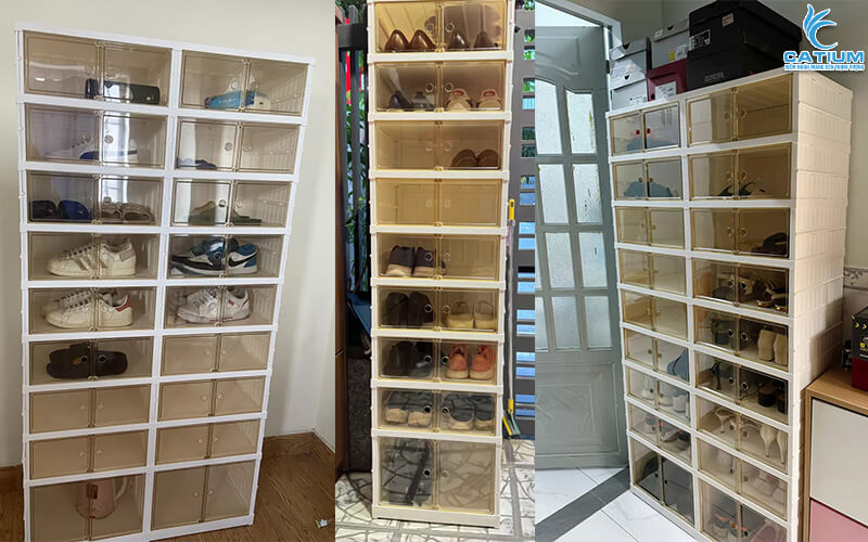 Tủ giày 9 tầng hiện đại