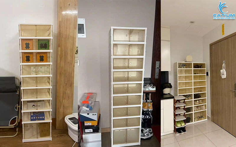Tủ giày nhựa 9 tầng Đà Nẵng