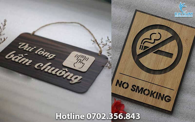 Bảng chỉ dẫn gỗ