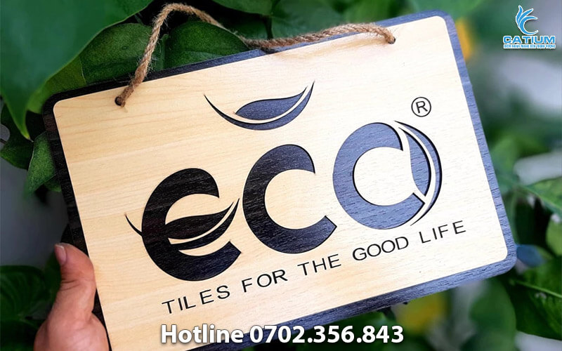 Bảng hiệu gỗ treo