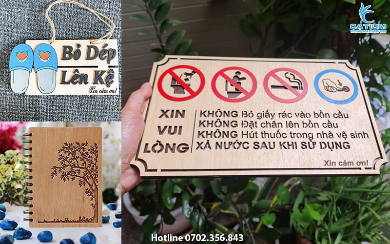 Sản phẩm khắc laser ở Đà Nẵng