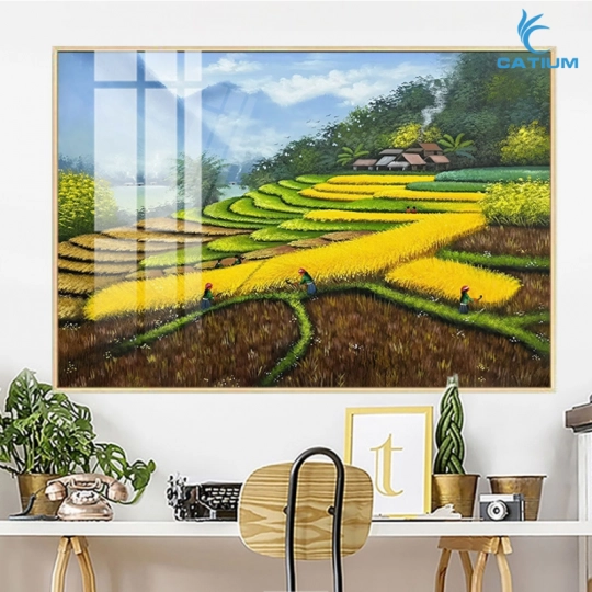Tranh Phong Cảnh Tây Bắc Treo Tường