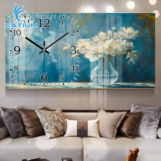 Tranh Đồng Hồ Trừu Tượng Hiện Đại