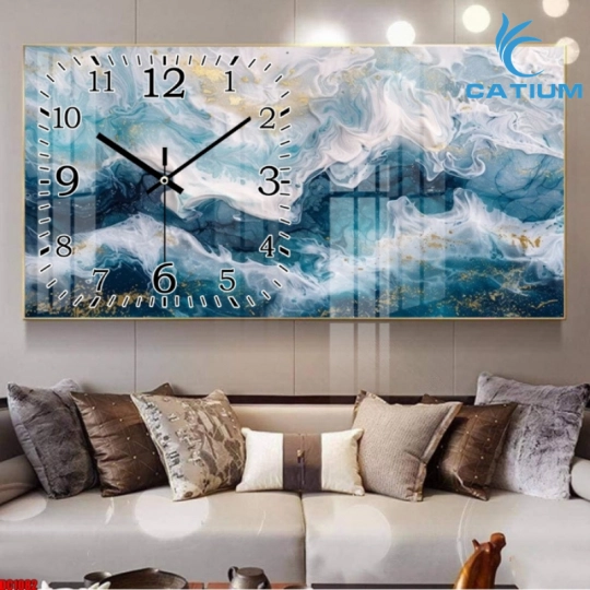 Tranh Đồng Hồ Trừu Tượng Hiện Đại