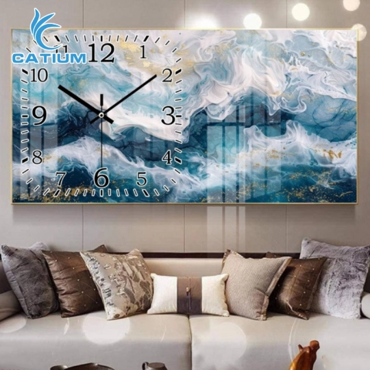 Tranh Đồng Hồ Trừu Tượng Hiện Đại