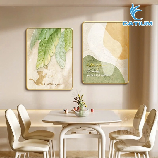 Tranh Treo Tường Cỏ Cây Hoa Lá Modern Art