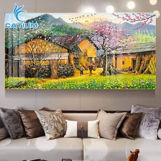 Tranh Phong Cảnh Tây Bắc Treo Tường