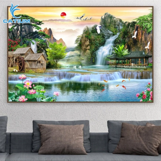 Tranh Sơn Thuỷ Hữu Tình
