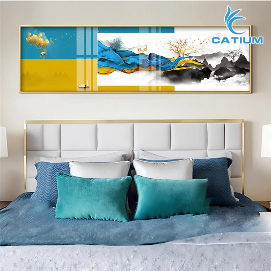 Tranh Trang Trí Tường Lệch Tầng 