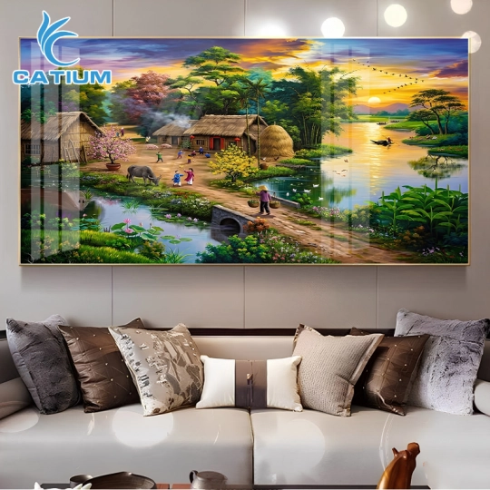Tranh Phong Cảnh Đồng Quê