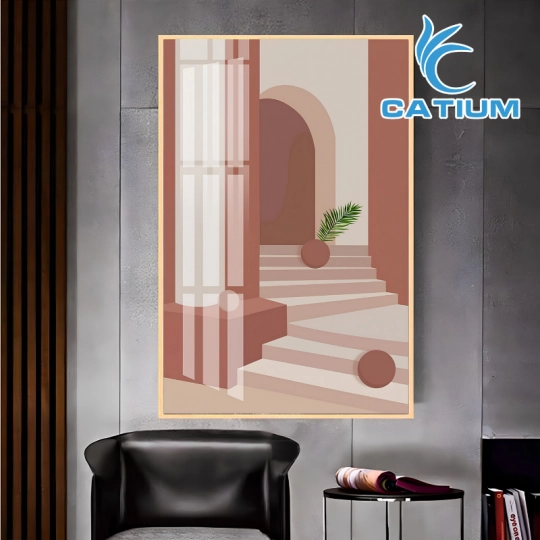 Tranh Trừu Tượng Nghệ Thuật Kiến Trúc