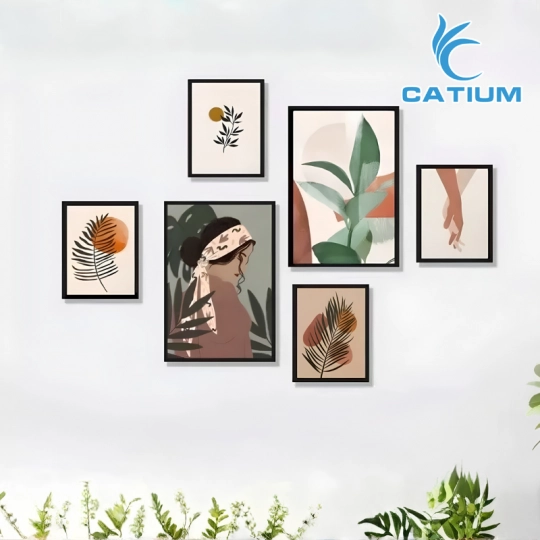 Tranh Treo Tường Trừu Tượng Tối Giản