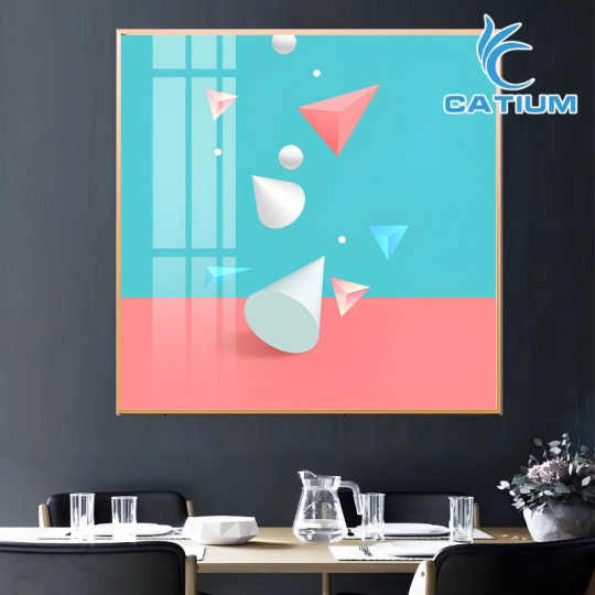 Tranh Trừu Tượng Hình Học 3D