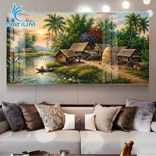 Tranh Phong Cảnh Đồng Quê