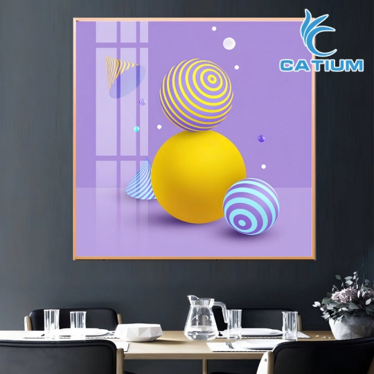 Tranh Trừu Tượng Hình Học 3D