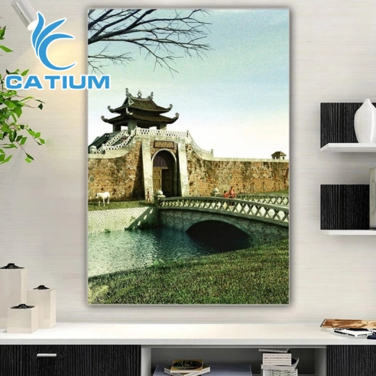 Tranh Phong Cảnh Hà Nội Xưa