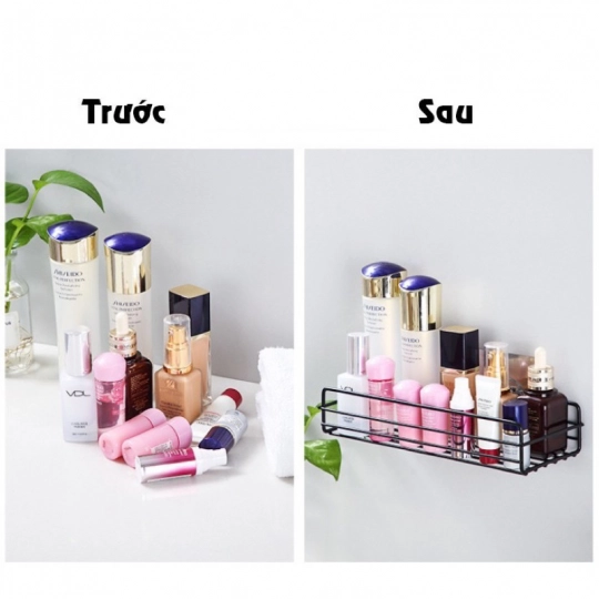 Kệ Thép Chữ Nhật Dán Tường