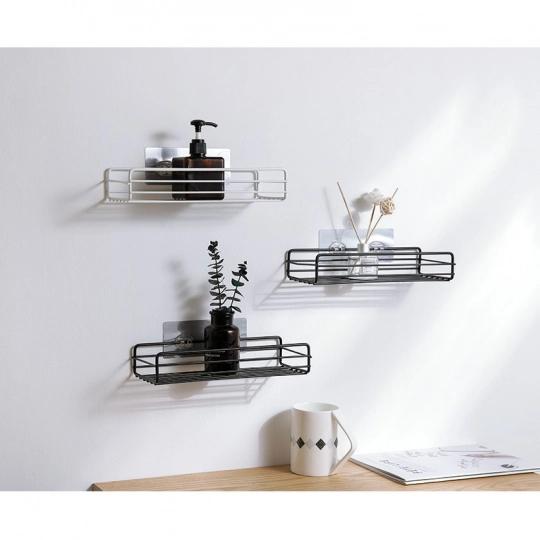 Kệ Thép Chữ Nhật Dán Tường