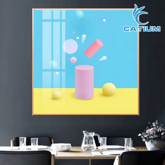 Tranh Trừu Tượng Hình Học 3D