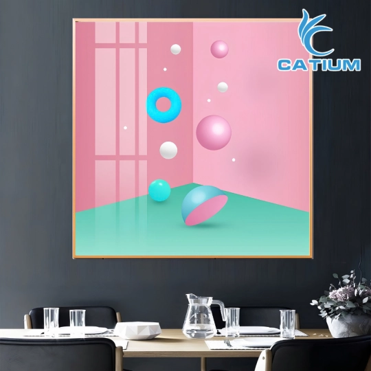 Tranh Trừu Tượng Hình Học 3D