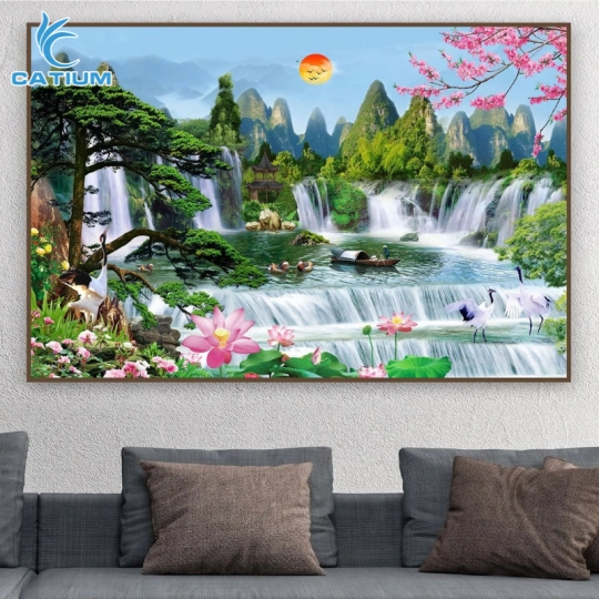 Tranh Sơn Thuỷ Hữu Tình