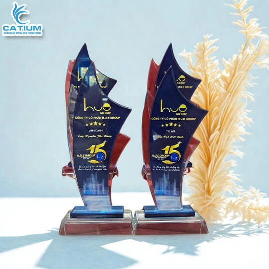 Biểu Trưng Pha Lê 2 Lớp