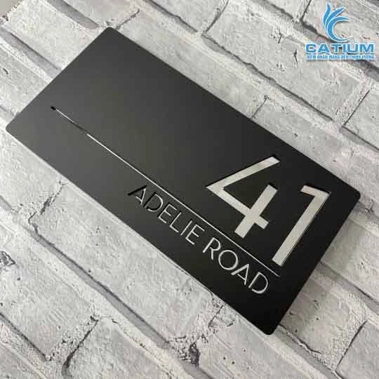 Bảng Tên Nhà Mica Cao Cấp