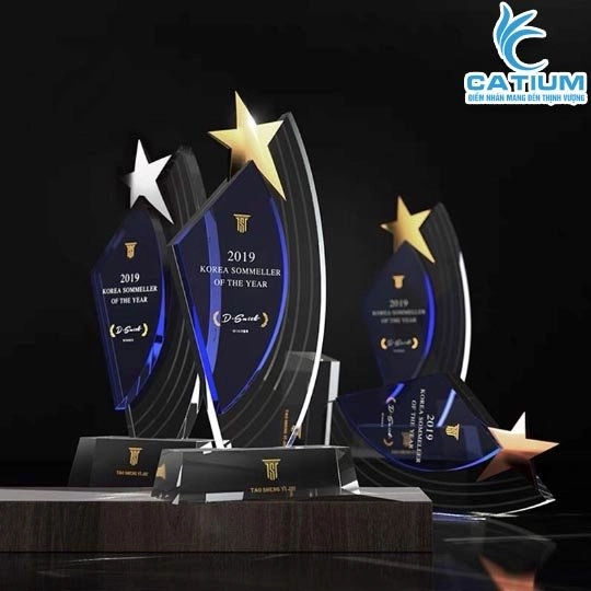 Kỷ Niệm Chương Pha Lê Sáng Tạo Cho Nhân Viên