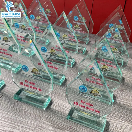Kỷ Niệm Chương Thủy Tinh Ngọn Núi