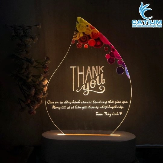 Đèn Led 3D Quà Tặng Doanh Nghiệp