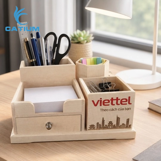 Hộp bút để bàn làm việc