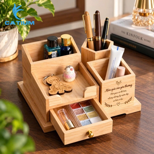 Hộp bút để bàn làm việc