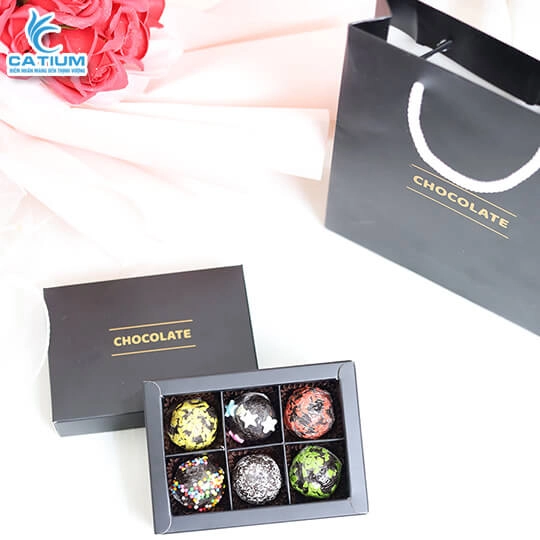 Set Quà Valentine Đen