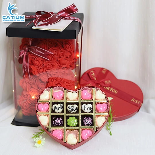 Set Quà Valentine Socola