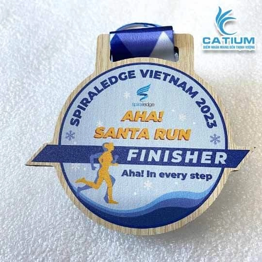 Huy Chương Gỗ Giải Chạy Cho Doanh Nghiệp