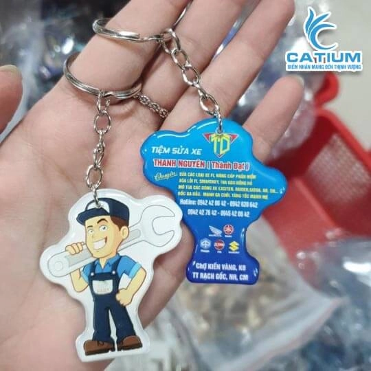 In Logo Móc Khóa Theo Yêu Cầu