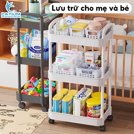 Kệ Để Đồ Đa Năng 3 Tầng